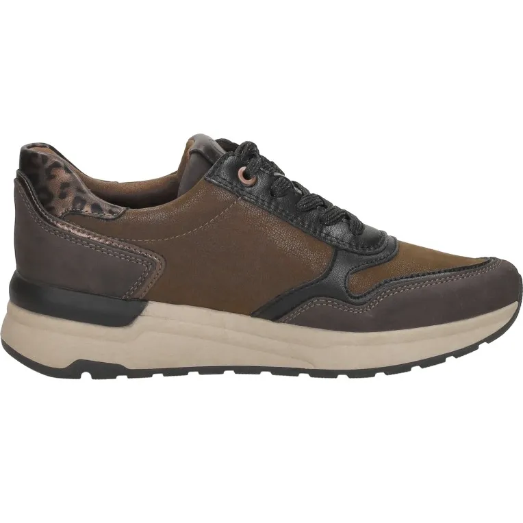 Marco Tozzi sneaker middelbruin