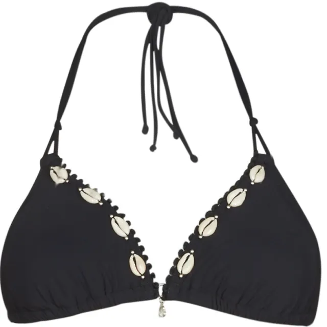 banana moon YERO triangelbikinitop zwart