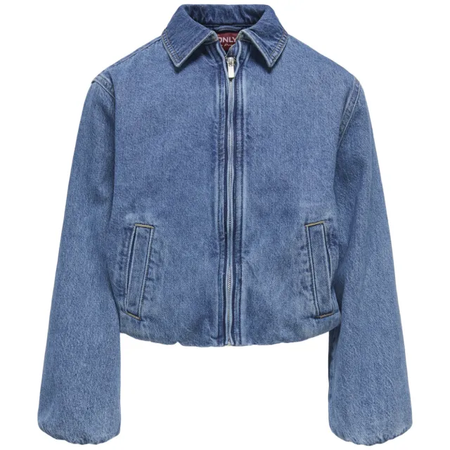 Only spijkerjas middelblauw Medium blue denim