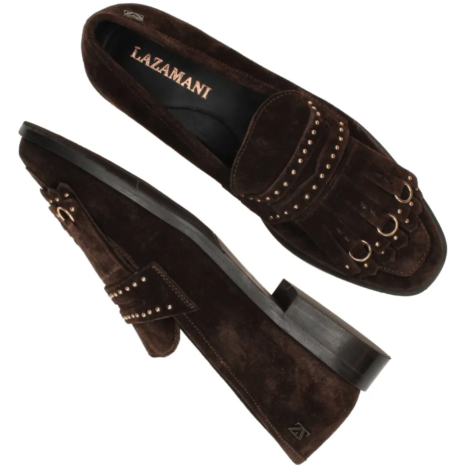 Lazamani Suus loafer donkerbruin, foto 7