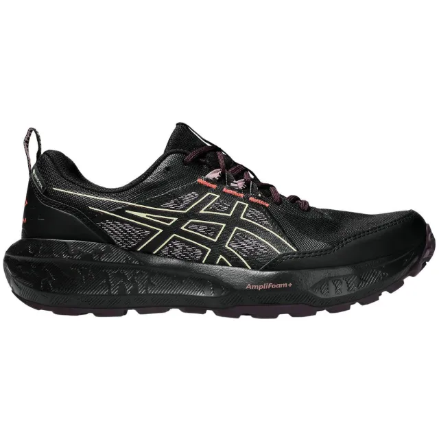 Asics Gel-Sonoma 8 GTX mesh hardloopschoenen - zwart/aubergine