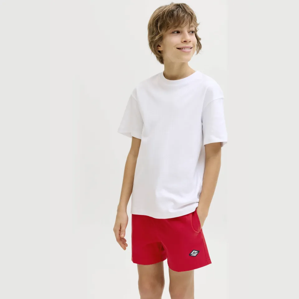 Jack & Jones JUNIOR zwemshort rood, foto 3