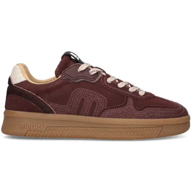 Maruti Yale Embroidery sneaker bordeaux