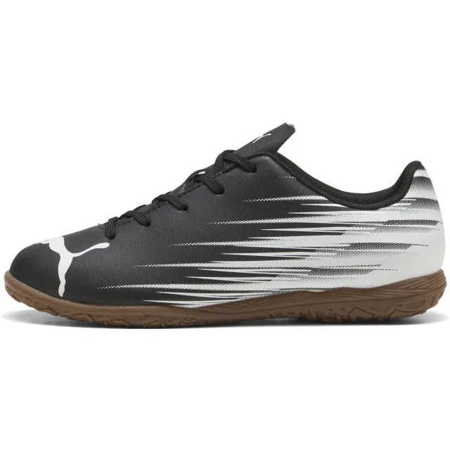Puma Attacanto II IT junior voetbalschoenen zwart/wit