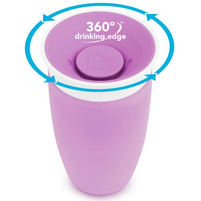Munchkin Miracle 360° Sippy Cup purple