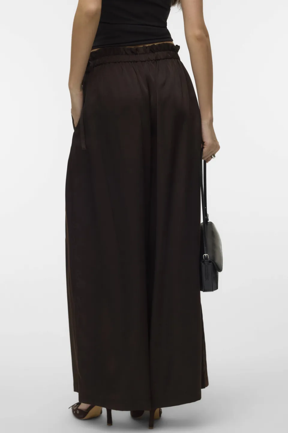 Vero Moda Charm losse broek bruin, foto 3