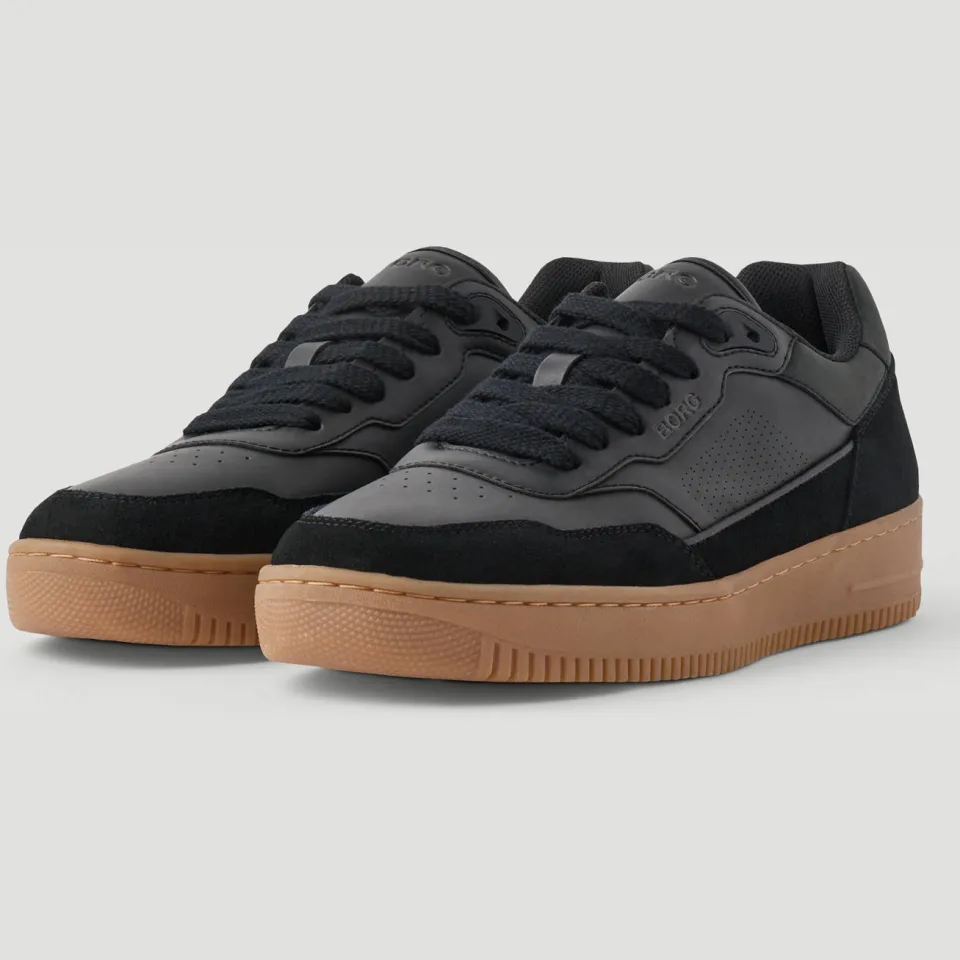 Björn Borg Line imitatieleren sneakers - zwart, foto 3