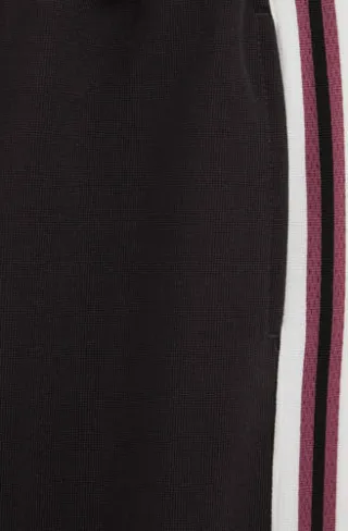 WE Fashion loose fit gestreepte joggingbroek zwart, foto 4