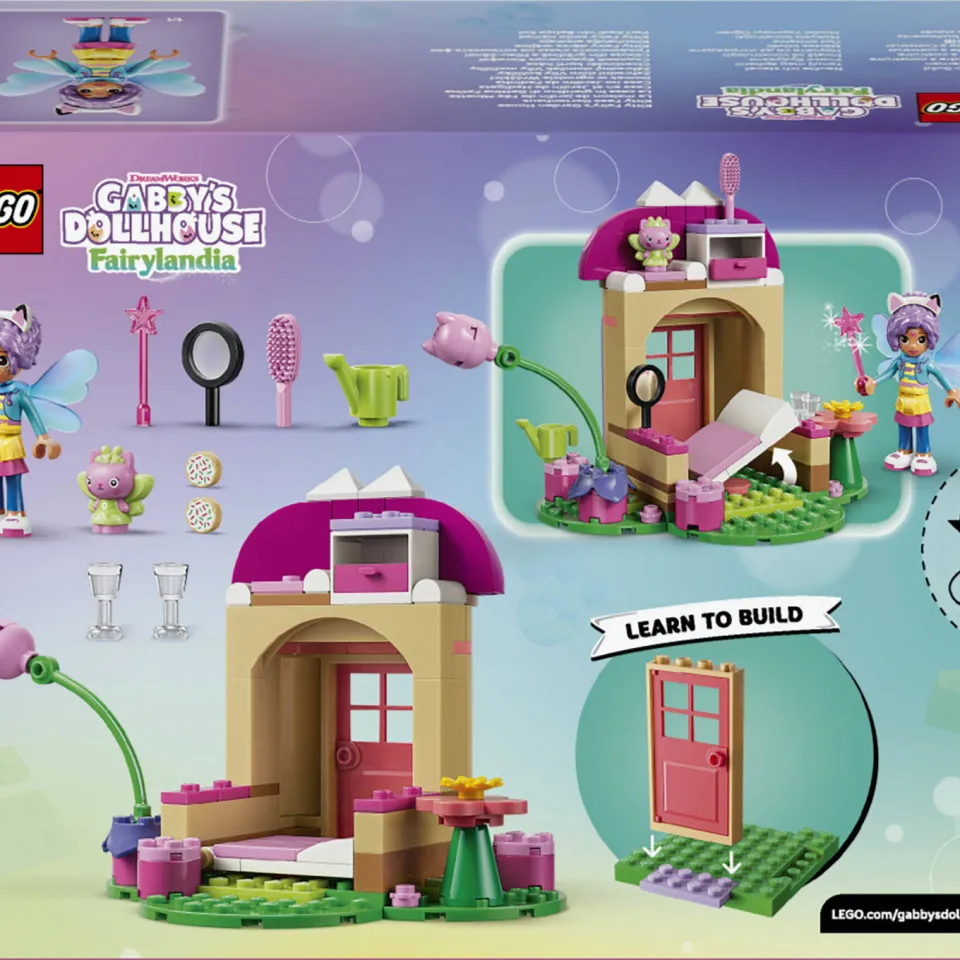 Lego Gabby's Dollhouse Kitty Fee's Tuinhuisje Speelgoed 11212, foto 3