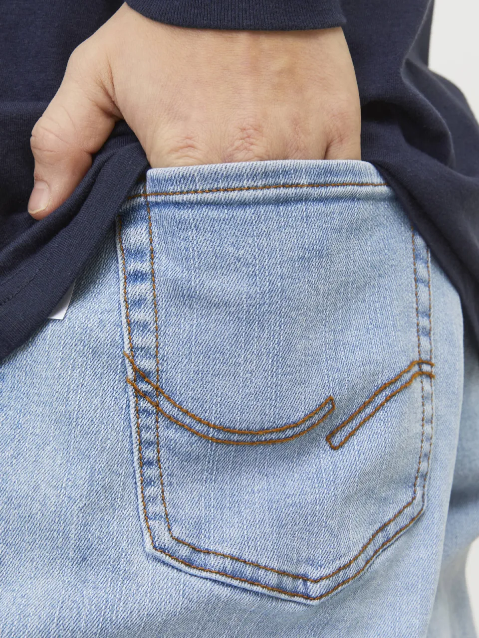 Jack & Jones JUNIOR regular fit jeans JJICLARK light blue denim, foto 7