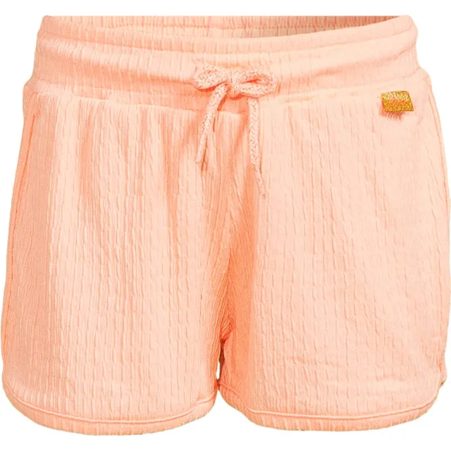 Orange Stars casual short zachtoranje