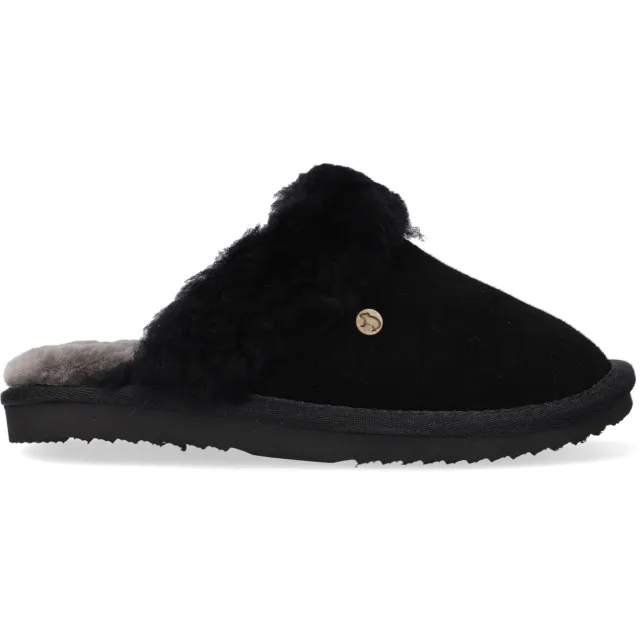 Warmbat Meisjes Pantoffels Flurry Kids - Zwart