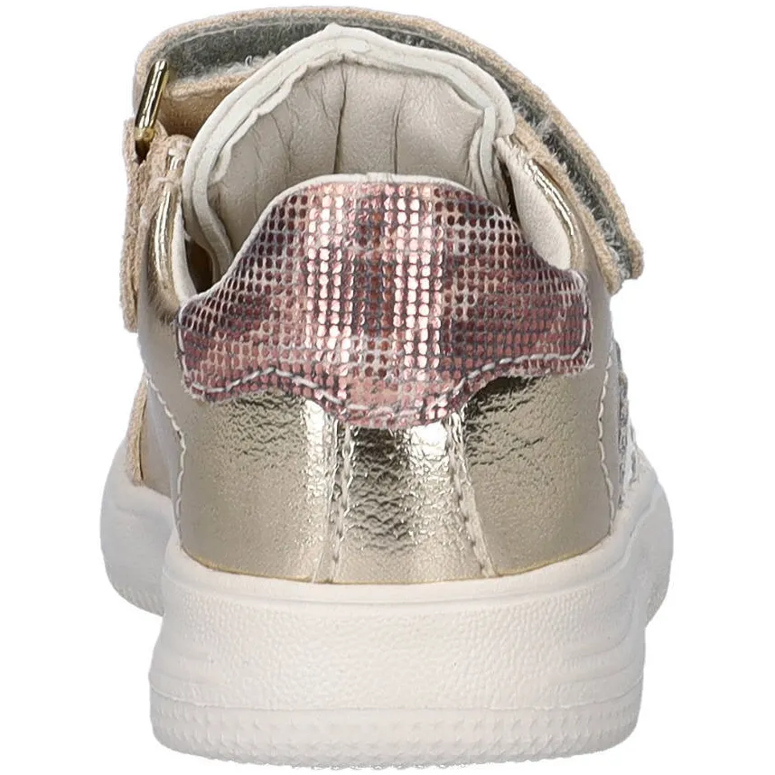 Nelson Kids sneakers beige/goud, foto 5