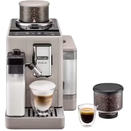 DeLonghi Volautomatische Espressomachine Rivelia EXAM440.55.BG beige