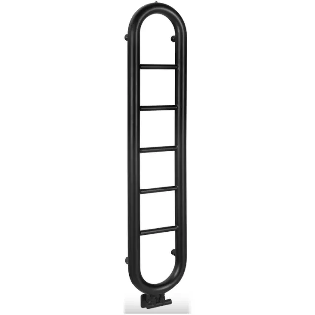 Sapho Handdoekradiator Sapho Horizon Recht 33x150 cm Chroom Mat Zwart