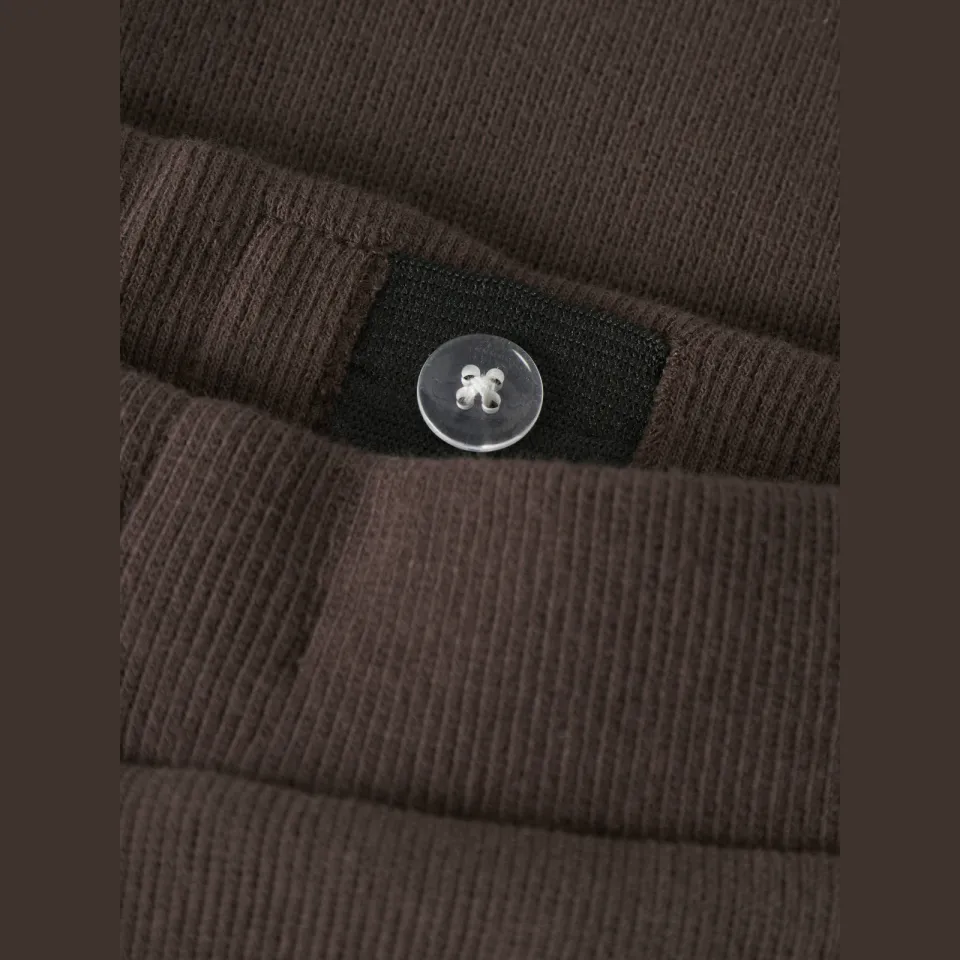 NAME IT MINI regular waist joggingbroek donkerbruin, foto 2