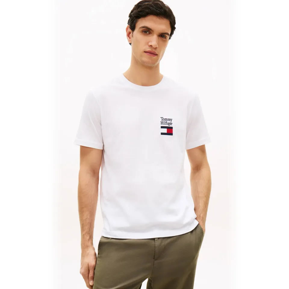 Tommy Hilfiger regular T-shirt wit