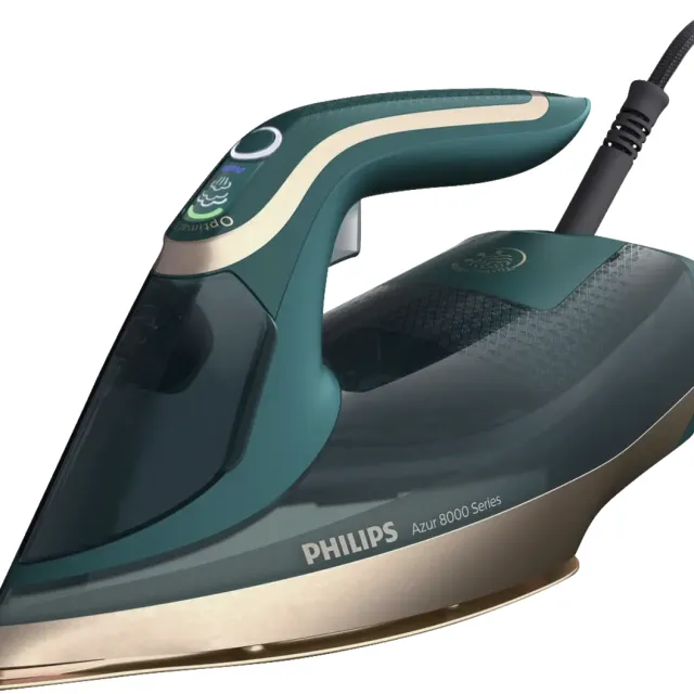Philips Azur 8000 DST8030/70 stoomstrijkijzer opaalgroen, foto 2