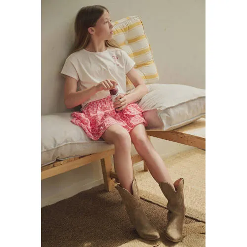 NoBell’ T-shirt met backprint offwhite, foto 4