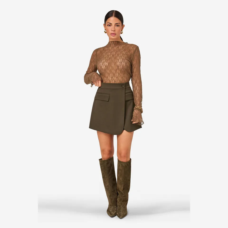 Ibana Sallisa high waist short khaki