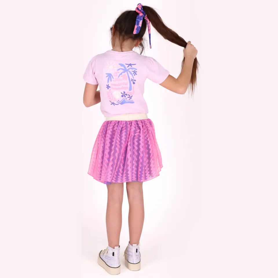B.Nosy T-shirt met backprint roze, foto 5