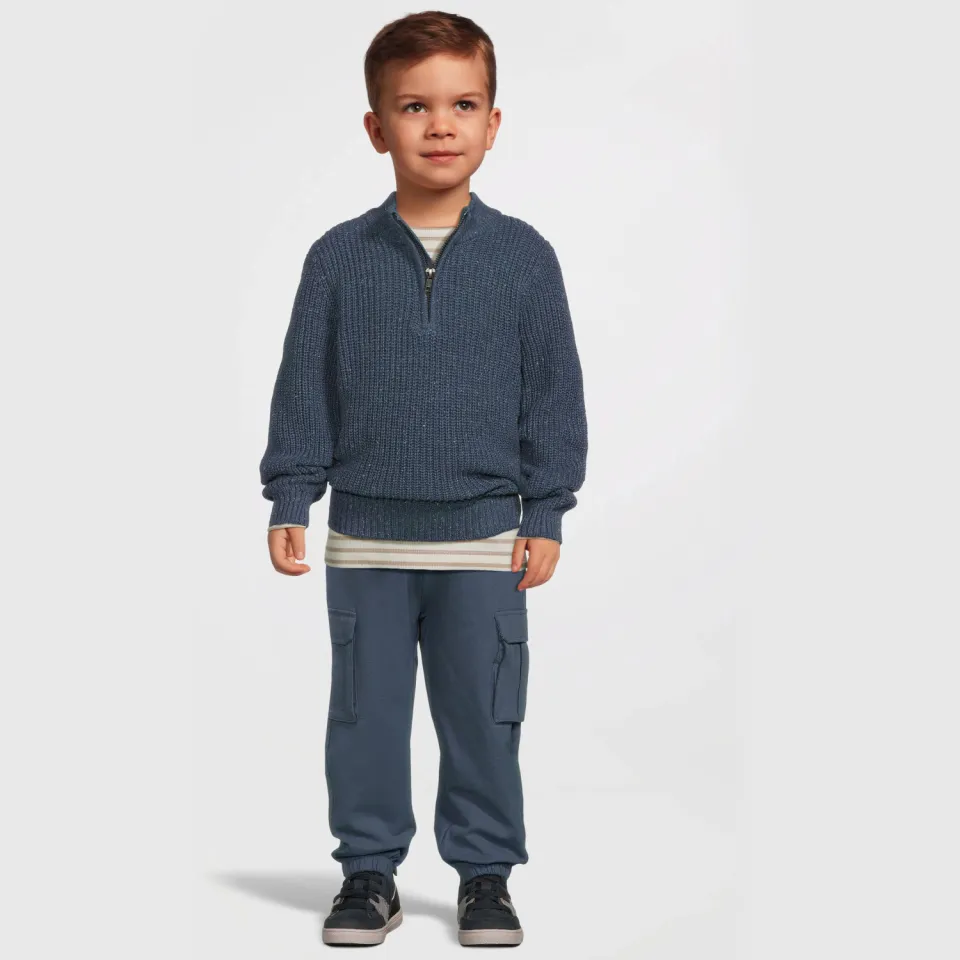 NAME IT MINI gestreepte longsleeve NMNBANI ecru Pure Cashmere