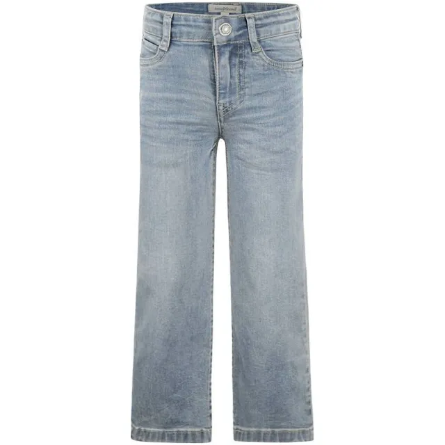 Koko Noko wide leg jeans - lichtblauw, foto 2