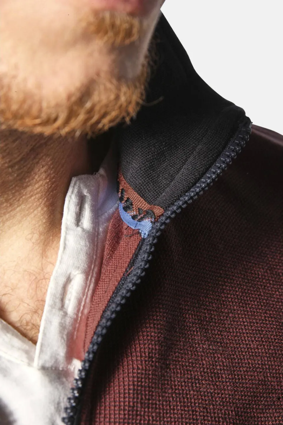 Jan Vanderstorm sweater MARKWARD Plus donkerrood, foto 6