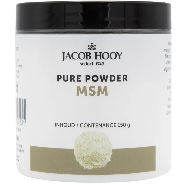 Jacob Hooy Pure Powder MSM Poeder