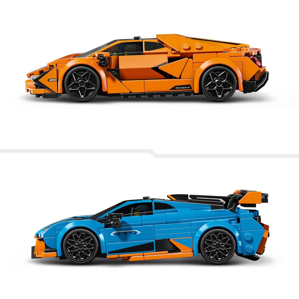 Lego Speed Champions Lamborghini Revuelto en Huracán STO 77238
