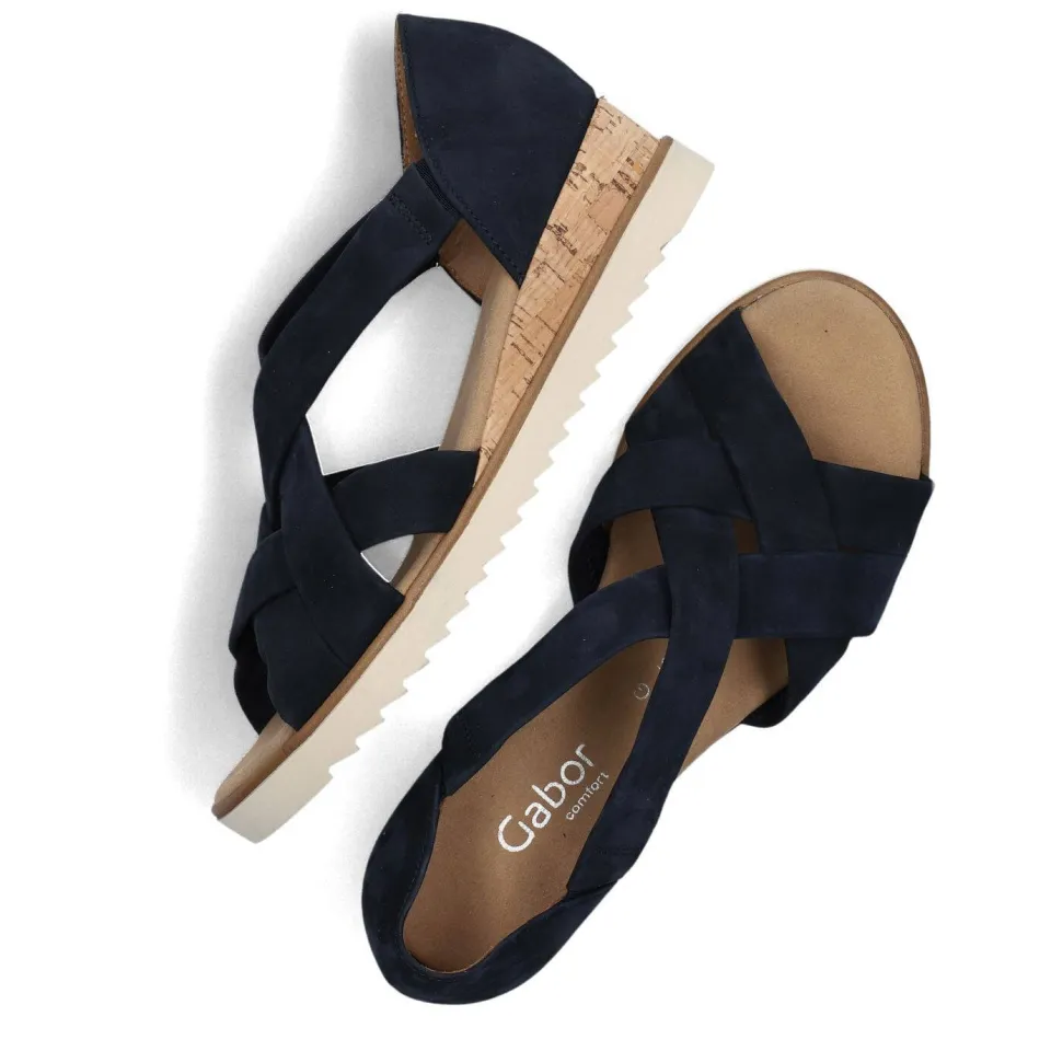 Gabor Sandalen 782 Blauw, foto 5
