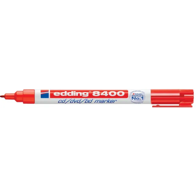 Edding 8400 cd marker rood