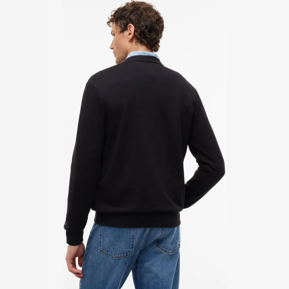 Tommy Hilfiger regular fit sweater met print - zwart, foto 4