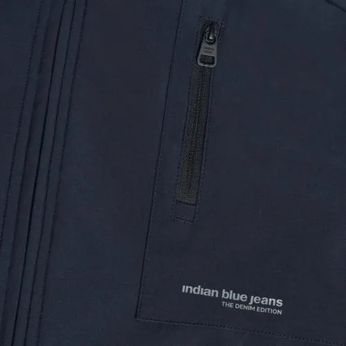 Indian Blue Jeans softshell jas donkerblauw, foto 6