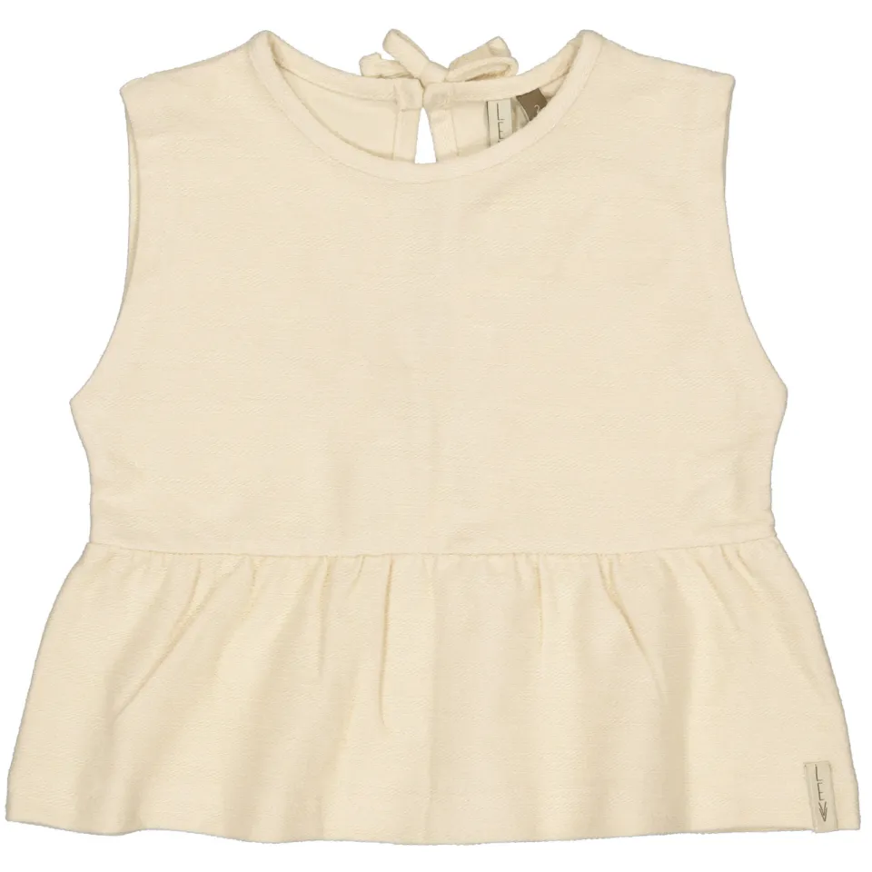 Levv Little mouwloze top beige, foto 3