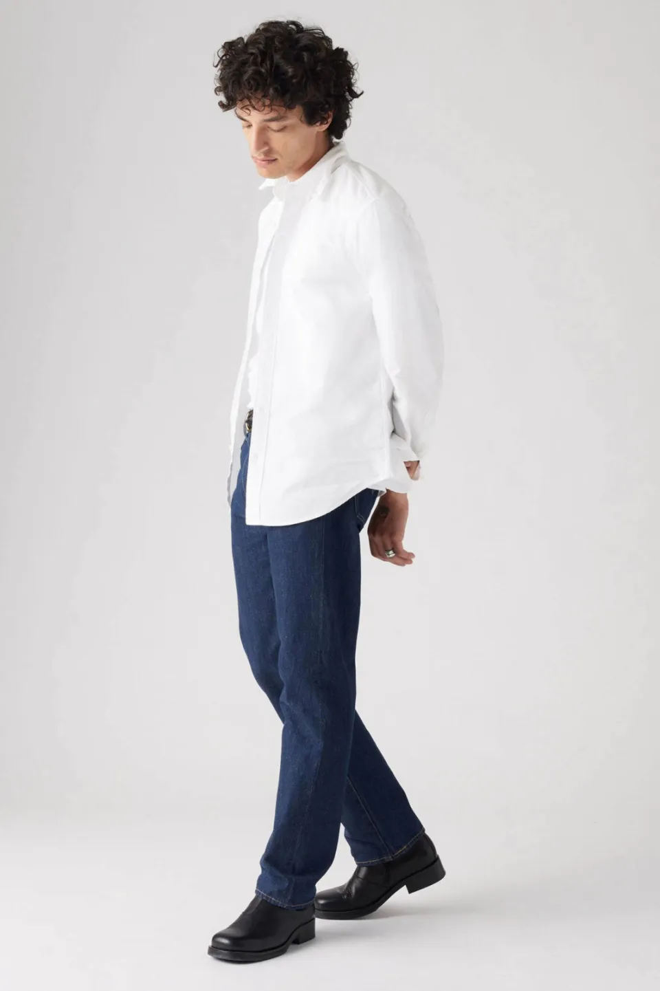 Levi's 501 straight leg jeans dark blue, foto 5