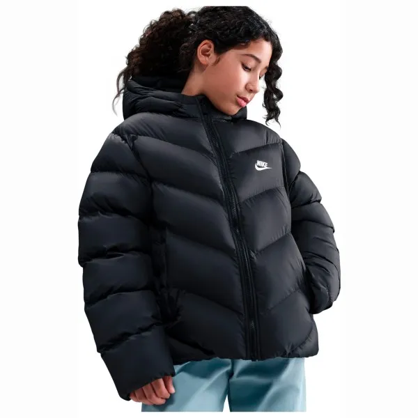 Nike Kid's NSW Therma Fit All Day Puffer - Synthetisch jack, zwart Black