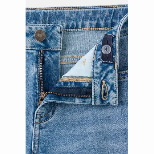 Mango Kids slim fit jeans - middenblauw, foto 3