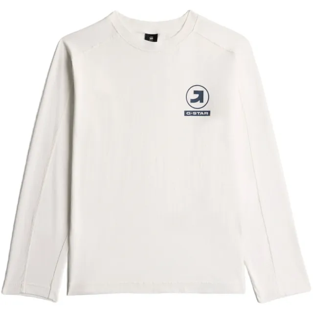 G-Star longsleeve met print wit