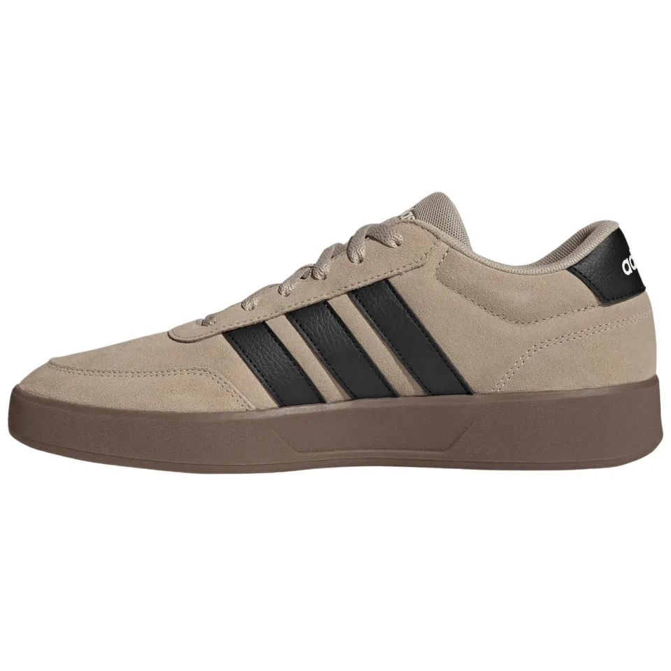 Adidas Sportswear Breaknet 3.0 leren sneakers - lichtbruin/zwart, foto 4