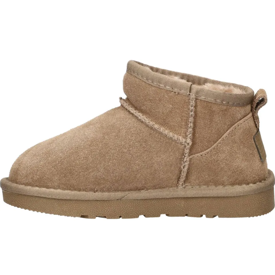 Nelson Kids suède enkelboots taupe, foto 3