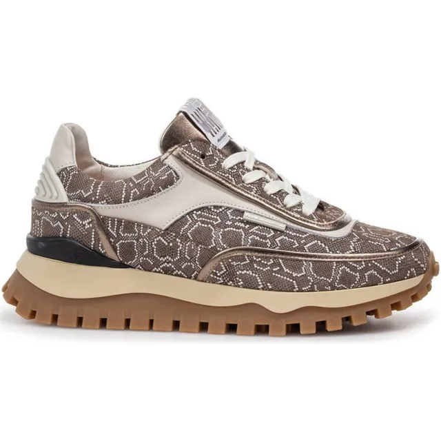 Floris Van Bommel suède sneakers bruin