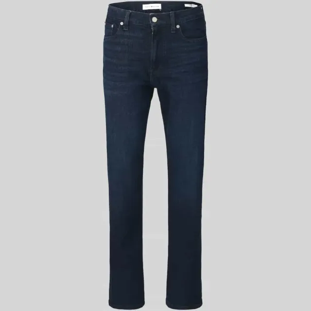 Tommy Hilfiger straight fit jeans van katoenmix model 'DENTON SLIM' richard blue, foto 2