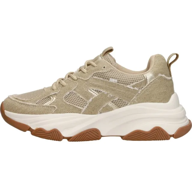 Sub55 lage sneakers beige, foto 2
