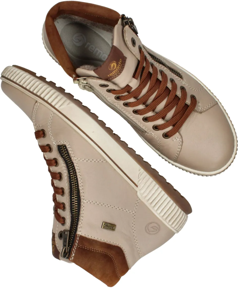 Remonte Veterboots Dames Taupe, foto 4