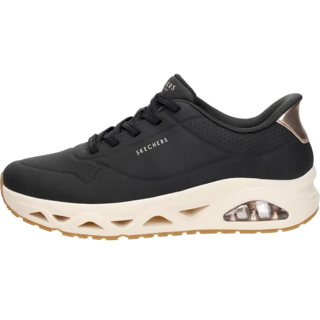 Skechers Uno Glide Step Glide On Air lage sneakers zwart, foto 2
