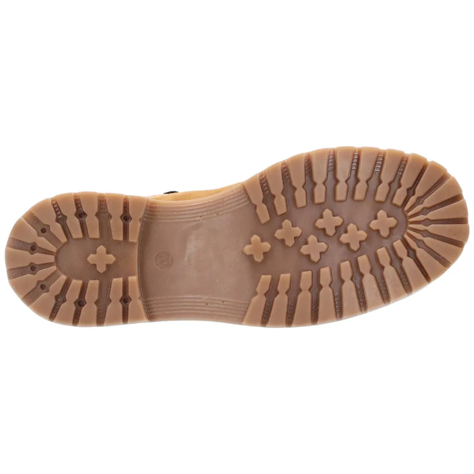 Scotch & Soda Toby suède veterboots met profielzool - beige/roze, foto 8