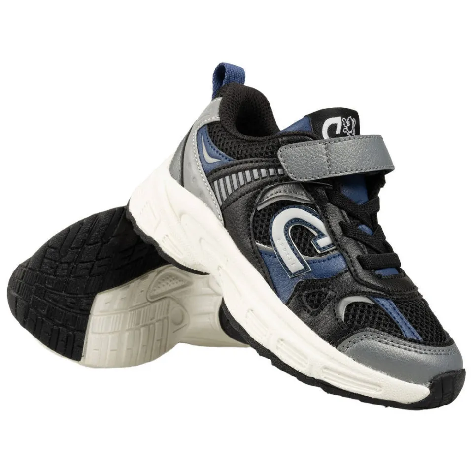 Cruyff sneakers - zwart/zilver/donkerblauw, foto 2