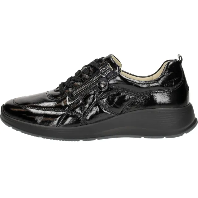 Waldläufer Kalea lage sneakers zwart lak, foto 2