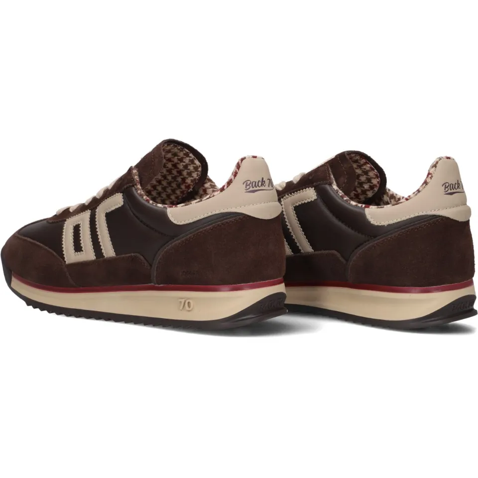 Back 70 Sneakers Jogger Bruin, foto 4